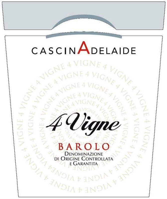 Cascina Adelaide Barolo 4 Vigne 2011 Front Label