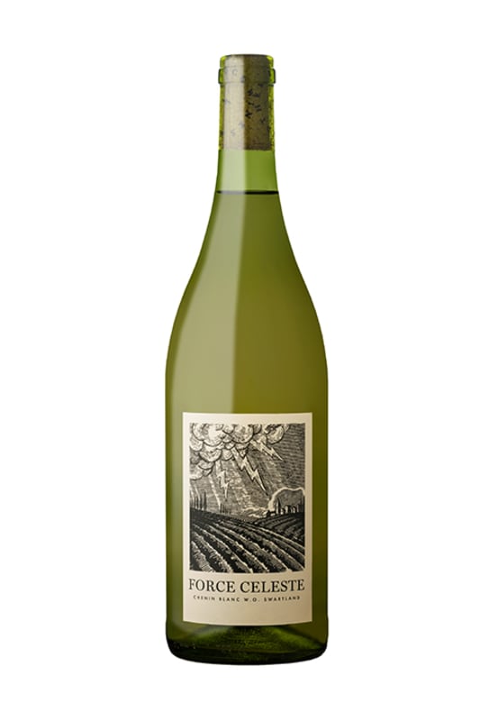 Mother Rock Wines Force Celeste Chenin Blanc 2021 Front Bottle Shot