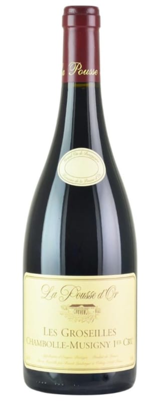 Domaine de la Pousse d'Or Chambolle-Musigny Les Groseilles Premier Cru 2018 Front Bottle Shot