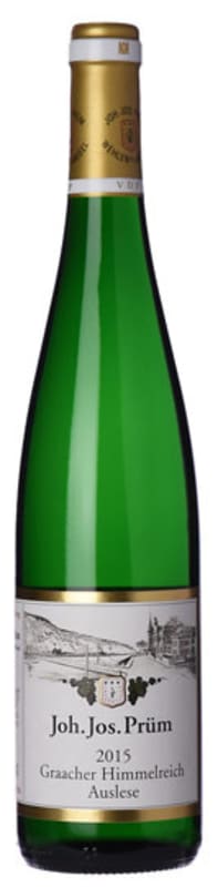 Joh. Jos. Prüm Graacher Himmelreich Gold Capsule Auslese Riesling (375ML) 2015 Front Bottle Shot