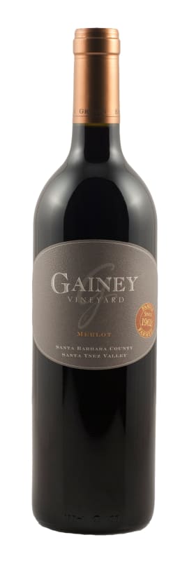 Gainey Merlot 2016 Front Bottle Shot