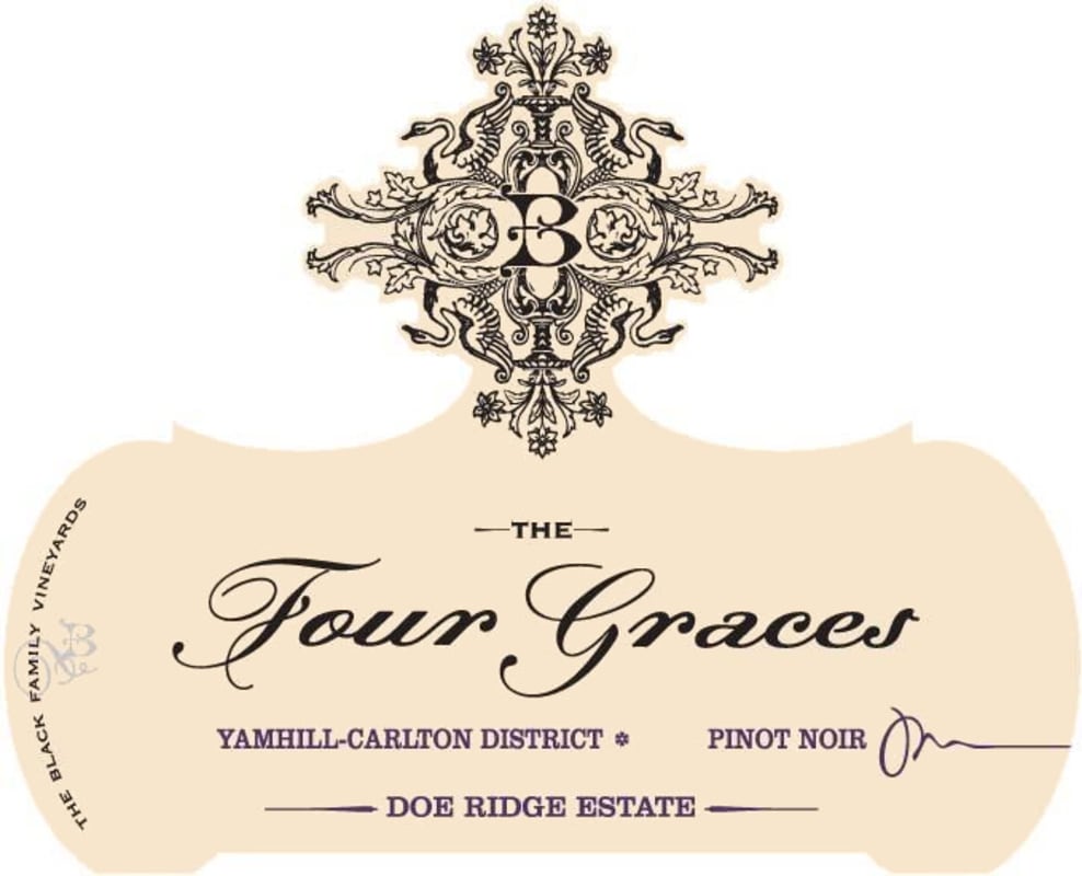 Four Graces Doe Ridge Estate Pinot Noir 2009 Front Label