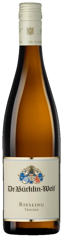 Burklin-Wolf Pfalz Estate Riesling Trocken 2021 Front Bottle Shot
