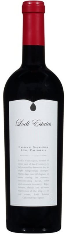 Lodi Estates Cabernet Sauvignon 2016 Front Bottle Shot