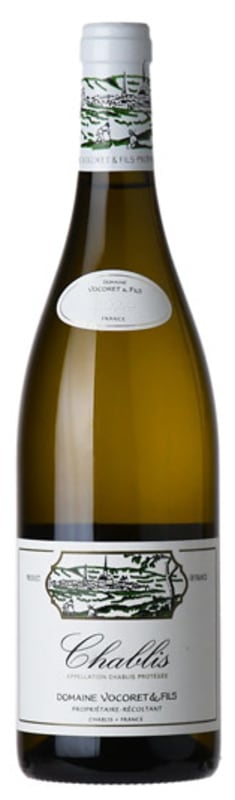 Vocoret Chablis 2022 Front Bottle Shot