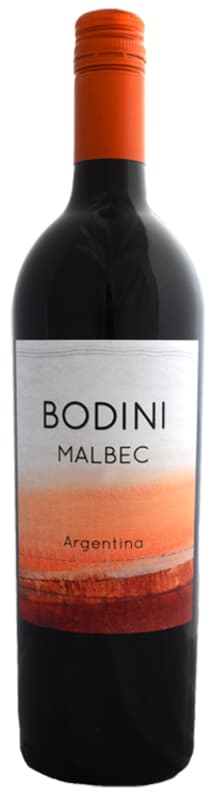 Bodini Malbec 2020 Front Bottle Shot