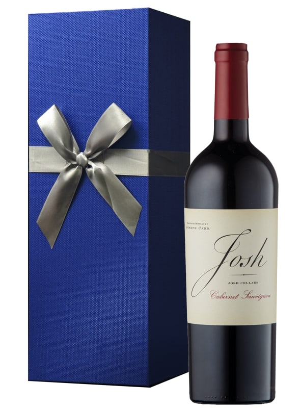 Josh Cellars Cabernet with Blue Gift Box Gift Product Image