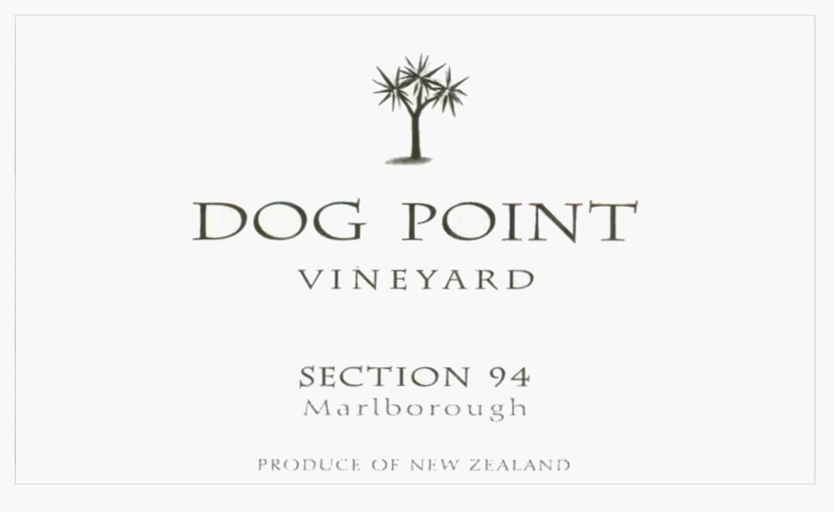 Dog Point Vineyard Section 94 Sauvignon Blanc 2009 Front Label