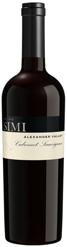 Simi Alexander Valley Cabernet Sauvignon 2018 Front Bottle Shot