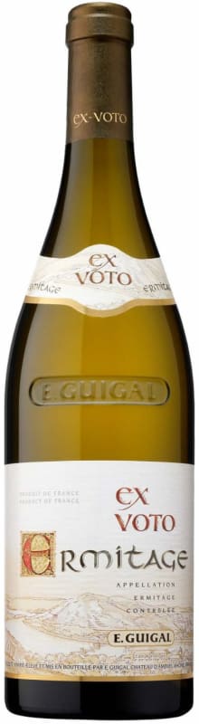 E. Guigal Ex Voto Ermitage Blanc 2013 Front Bottle Shot