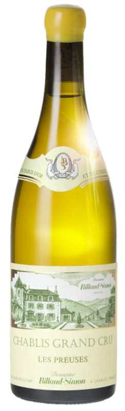 Billaud-Simon Chablis Les Preuses Grand Cru 2017 Front Bottle Shot
