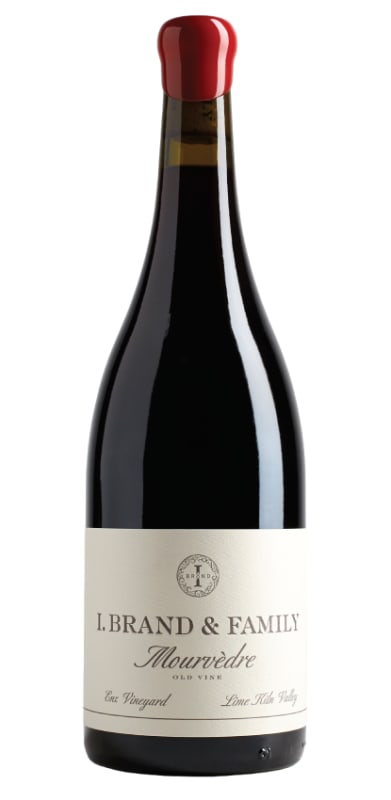 I. Brand & Family Wines Enz Vineyard Mourvedre 2019 Front Bottle Shot
