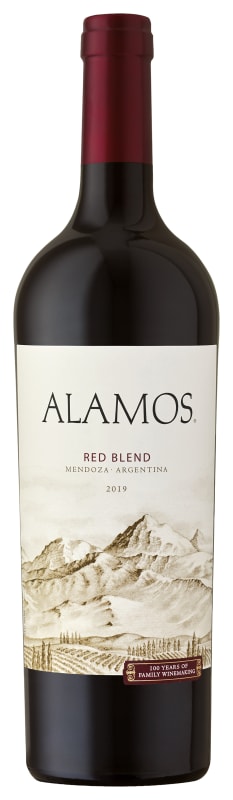 Alamos Red Blend 2019 Front Bottle Shot