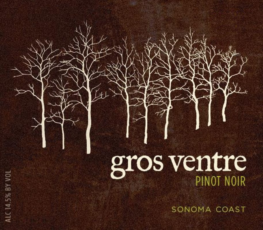 Gros Ventre Cellars Pinot Noir 2011 Front Label