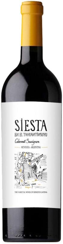 Siesta Cabernet Sauvignon 2012 Front Bottle Shot