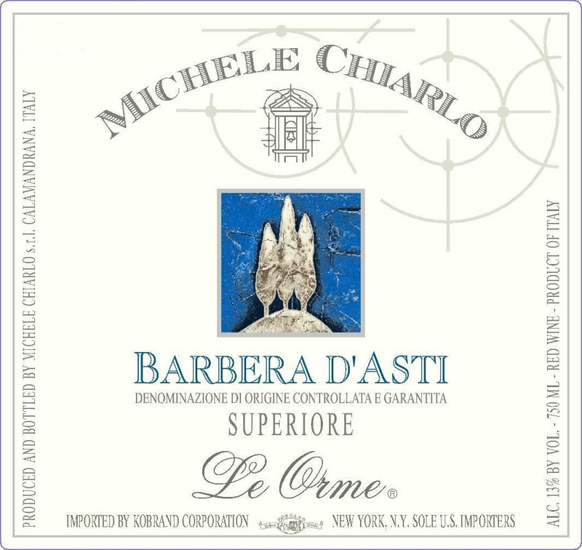 Michele Chiarlo Barbera d'Asti Le Orme 2011 Front Label