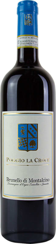 Poggio La Croce Brunello di Montalcino 2015 Front Bottle Shot