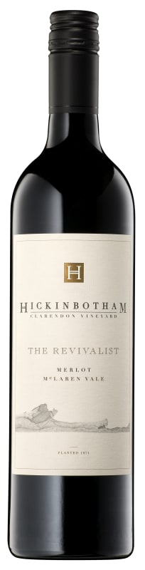 Hickinbotham The Revivalist Merlot 2014 Front Bottle Shot