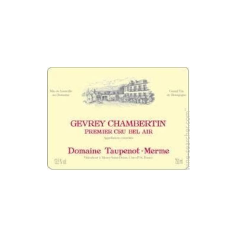 Domaine Taupenot-Merme Gevrey-Chambertin Bel Air Premier Cru 2005 Front Label