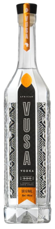 Vusa Premium African Vodka Front Bottle Shot