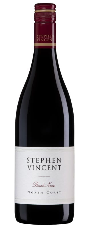 Stephen Vincent North Coast Pinot Noir 2019 Front Bottle Shot