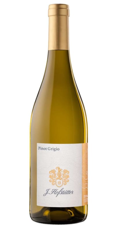 J. Hofstatter Alto Adige Pinot Grigio 2023 Front Bottle Shot