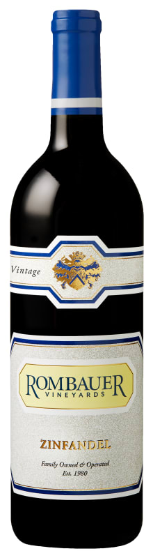 Rombauer California Zinfandel 2023 Front Bottle Shot