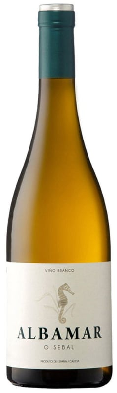 Bodegas Albamar O Sebal Albarino 2024 Front Bottle Shot