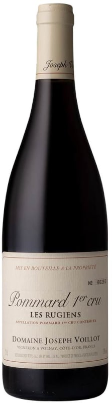 Domaine Joseph Voillot Pommard Les Rugiens Premier Cru 2020 Front Bottle Shot