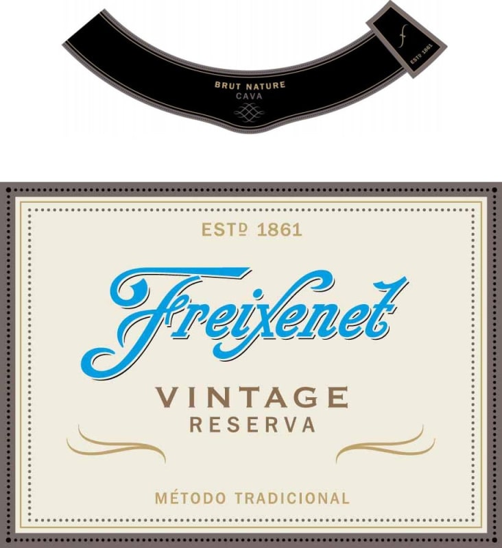 Freixenet Vintage Reserva Brut 2013 Front Label