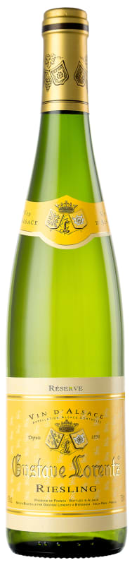 Gustave Lorentz Riesling Reserve 2018 Front Bottle Shot