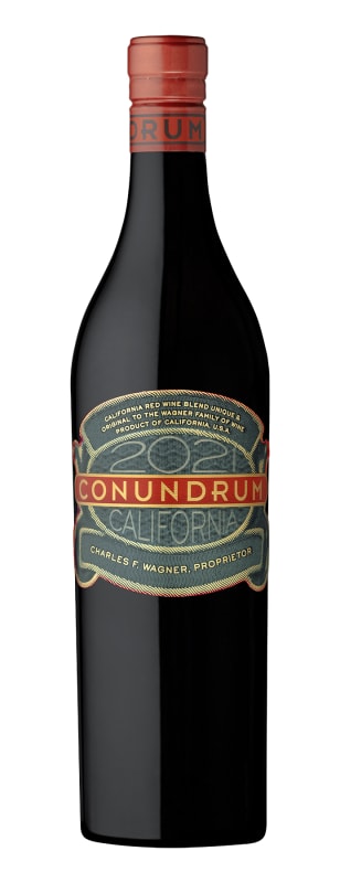 Conundrum Red Blend 2021 Front Bottle Shot