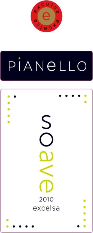Riondo Pianello Excelsa Soave 2010 Front Label