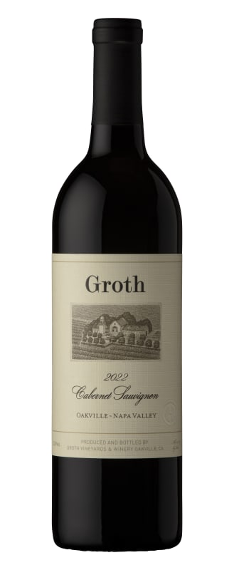 Groth Cabernet Sauvignon 2022 Front Bottle Shot