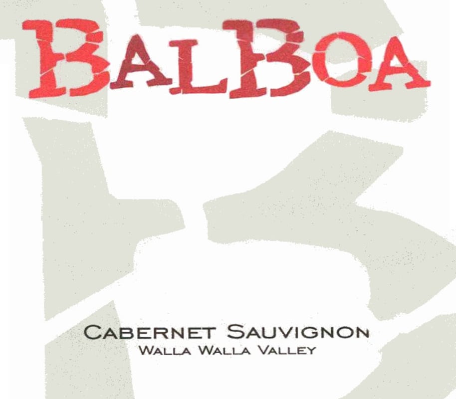 Balboa Winery Cabernet Sauvignon 2013 Front Label
