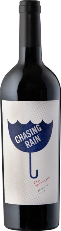 Chasing Rain Merlot 2019 Front Bottle Shot