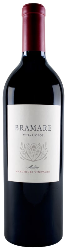 Vina Cobos Bramare Marchiori Vineyard Malbec 2008 Front Bottle Shot