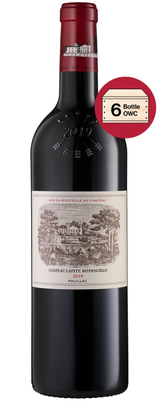 Chateau Lafite Rothschild (6 Bottles in OWC) 2019 Front Bottle Shot
