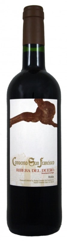 Convento San Francisco Roble 2013 Front Bottle Shot