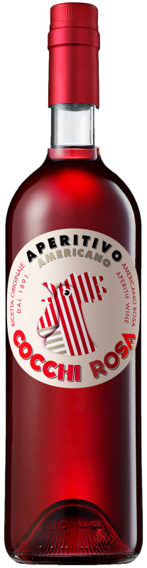 Cocchi Rosa Americano Front Bottle Shot