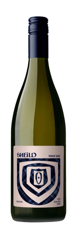 Sheild Pinot Gris 2023 Front Bottle Shot