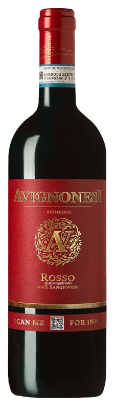 Avignonesi Rosso di Montepulciano 2020 Front Bottle Shot