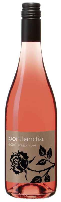 Portlandia Winery Rose 2018 Front Bottle Shot