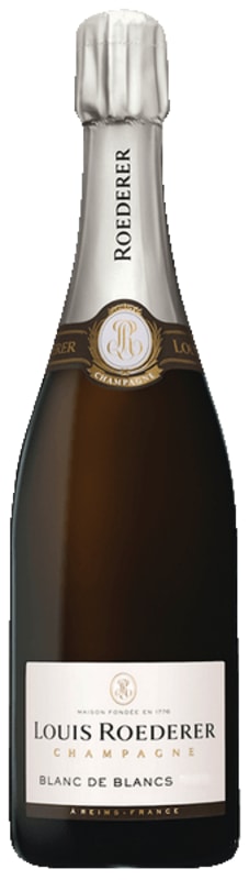 Louis Roederer Blanc de Blancs with Gift Box 2013 Front Bottle Shot
