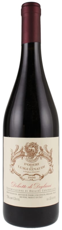 Luigi Einaudi Dogliani 2016 Front Bottle Shot