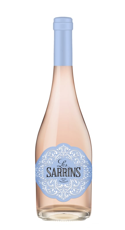 Les Sarrins Cotes de Provence Rose 2021 Front Bottle Shot