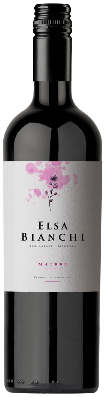 Elsa Bianchi Malbec 2021 Front Bottle Shot