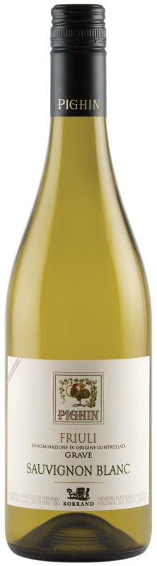 Pighin Sauvignon Blanc 2018 Front Bottle Shot