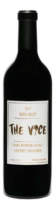 The Vice Spring Mountain Cabernet Sauvignon 2017 Front Bottle Shot