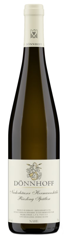 Donnhoff Niederhauser Hermannshohle Riesling Spatlese 2025 Front Bottle Shot